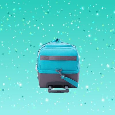 American Tourister small duffle Green Grey 1