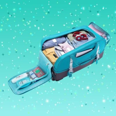 American Tourister small duffle Green Grey 2