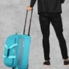 American Tourister small duffle teal 1