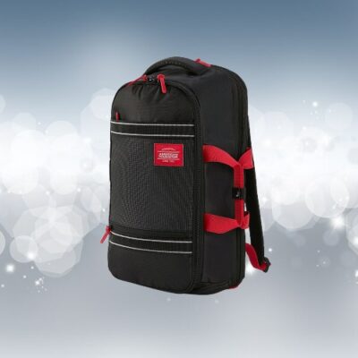 Aston Backpack Black Checks
