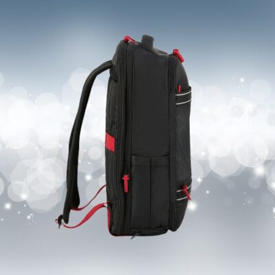 Aston Backpack Black Checks 6