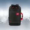 Aston Backpack Black Checks 7