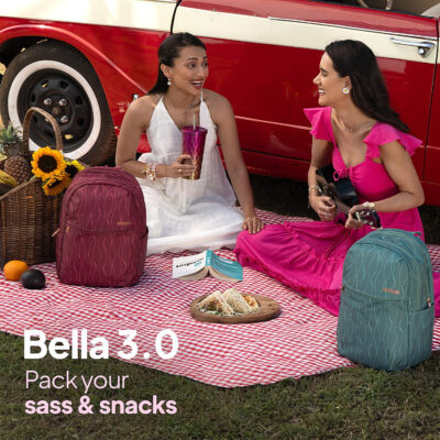 Bella Backpack Maroon