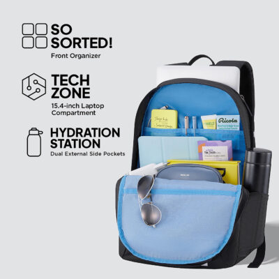 Braydon Backpack Black 6