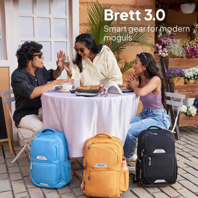 Brett Backpack Black 1