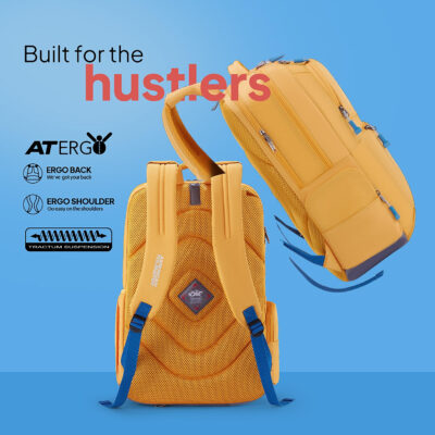 Brett Backpack Golden Yellow 2