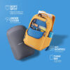 Brett Backpack Golden Yellow 3