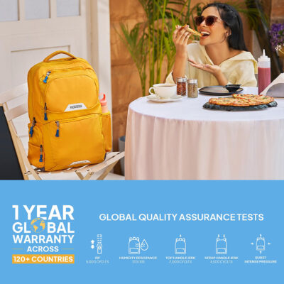 Brett Backpack Golden Yellow 4