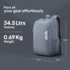 Brett Backpack Grey 1