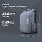 Brett Backpack Grey 1