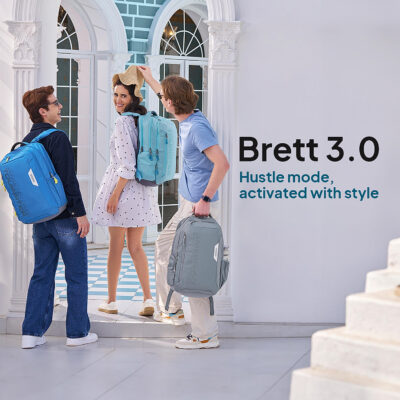 Brett Backpack Grey 6