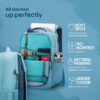 Brett Backpack Ice Blue 3
