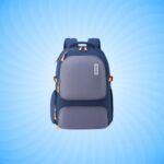 Brett Backpack Navy Grey 2