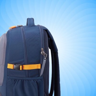 Brett Backpack Navy Grey 4
