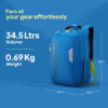 Brett Backpack Vallarta Blue 3