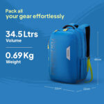 Brett Backpack Vallarta Blue 3