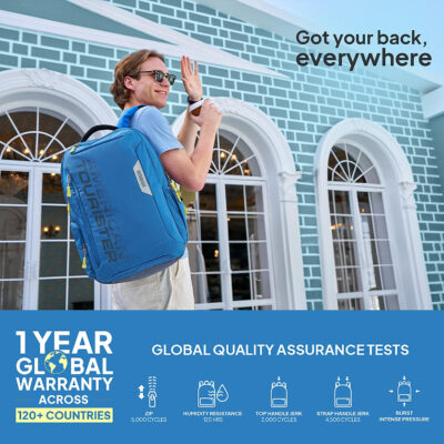 Brett Backpack Vallarta Blue 4