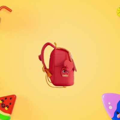 Coodle Backpack Orange 3