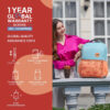 Hall Backpack Mint Orange 3