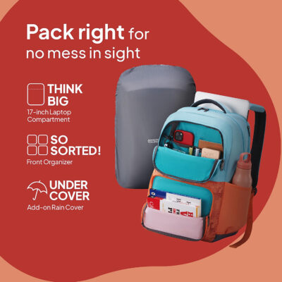 Hall Backpack Mint Orange 6