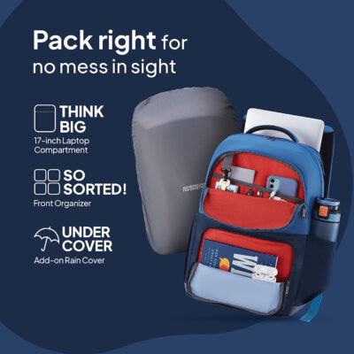 Hall Backpack Navy 2