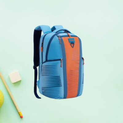 Herd Backpack Blue Orange 4