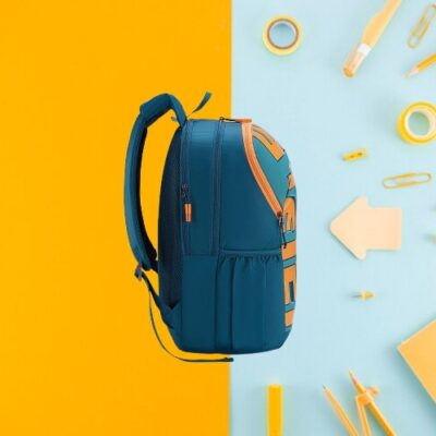 Herd Backpack Teal Orange 2