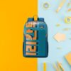 Herd Backpack Teal Orange 3