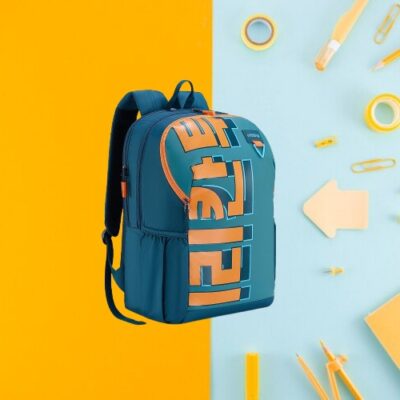 Herd Backpack Teal Orange 7