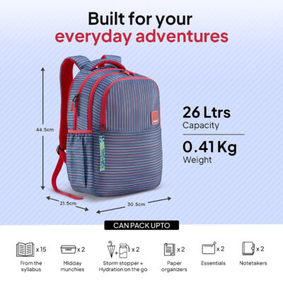 Mia Backpack Grey 3