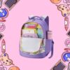 Ollie Backpack Fishy Purple 1