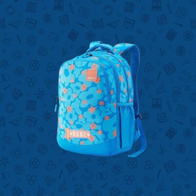 Ollie Backpack Flora Blue 4