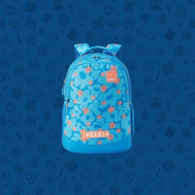 Ollie Backpack Flora Blue 8