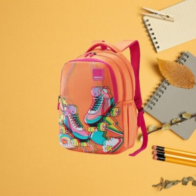 Ollie Backpack Glyph Orange 1