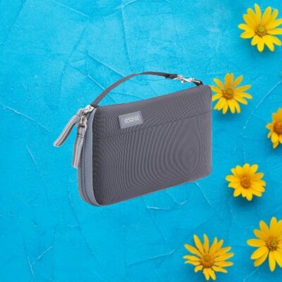 Passport Holder Grey