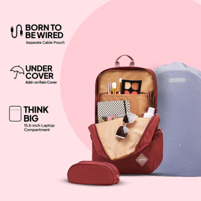 Pixie Backpack Red 6