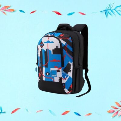 Quad Backpack Sky Blue 3