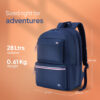 Riley Backpack Midnight Blue 2