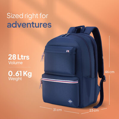 Riley Backpack Midnight Blue 2