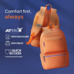 Riley Backpack Orange 1