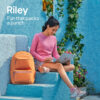 Riley Backpack Orange 3