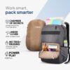 Segno 02 Expandable Backpack Grey 2