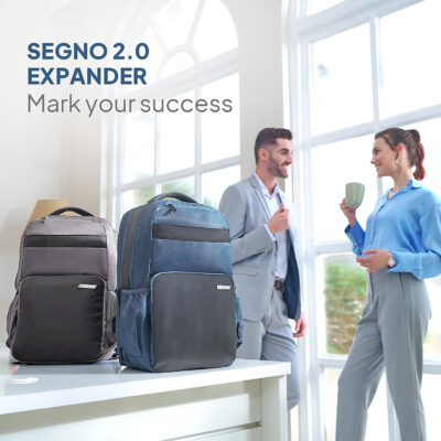 Segno 02 Expandable Backpack Grey 4