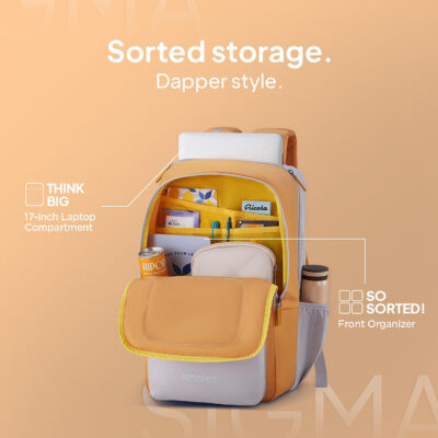 Sigma Backpack Beige 1
