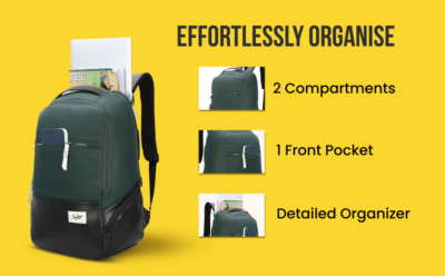 Skybags EKOH 01 LAPTOP BACKPACK Green