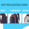 Skybags GRAD 03 LAPTOP BACKPACK Blue