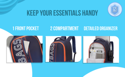 Skybags GRAD 03 LAPTOP BACKPACK Blue