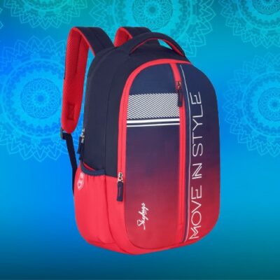 Skybags GRAD 04 LAPTOP BACKPACK Red 10