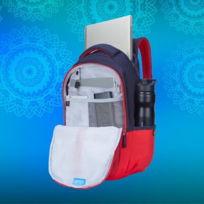 Skybags GRAD 04 LAPTOP BACKPACK Red 6