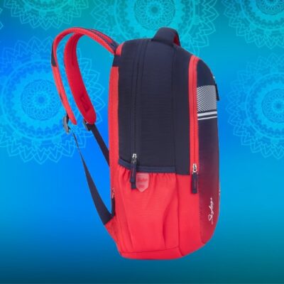 Skybags GRAD 04 LAPTOP BACKPACK Red 8